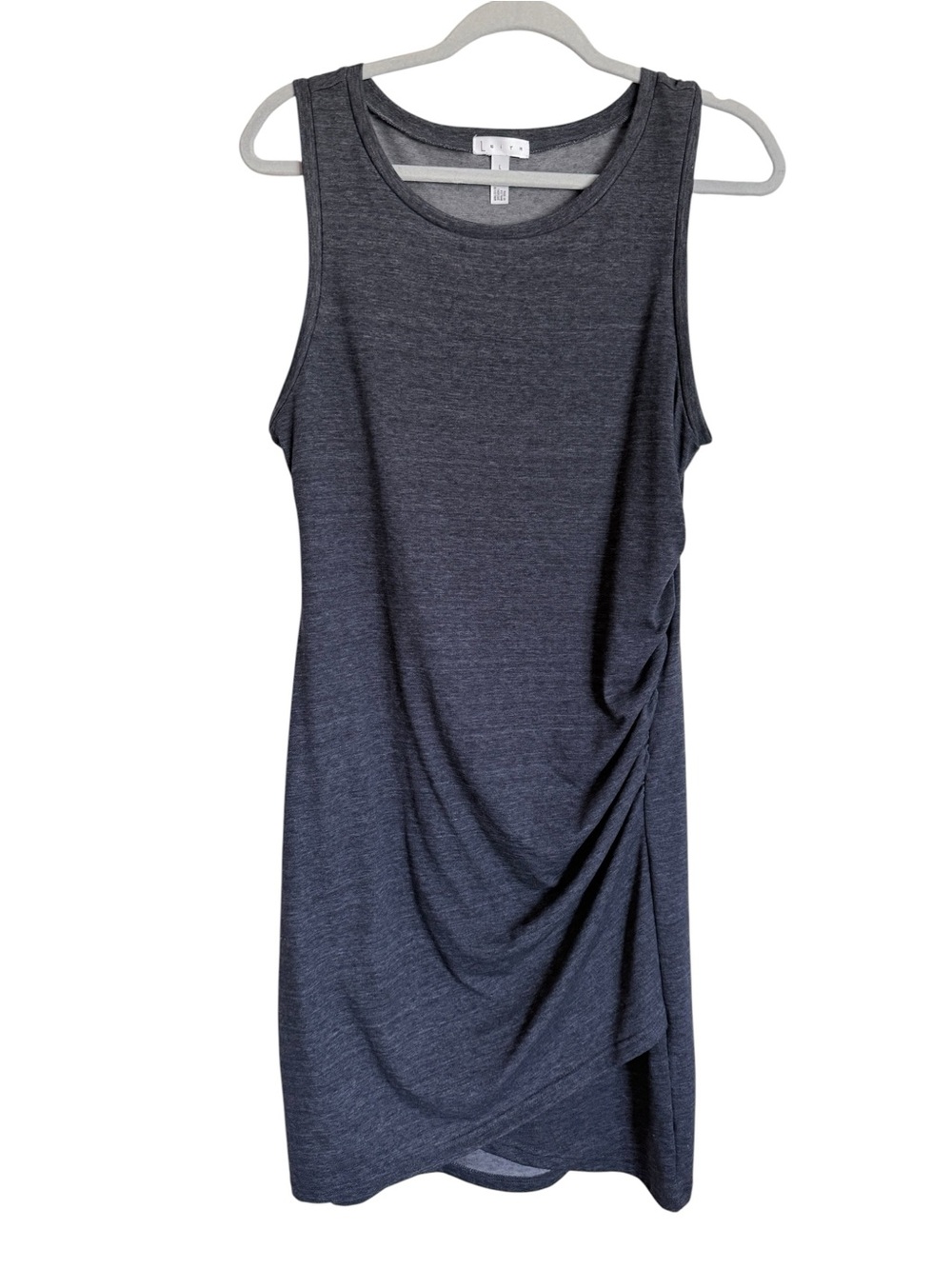 NWOT Leith Sleeveless Heather Gray Bodycon Dress from Nordstrom. Fits like Sz 8 - Picture 2 of 7